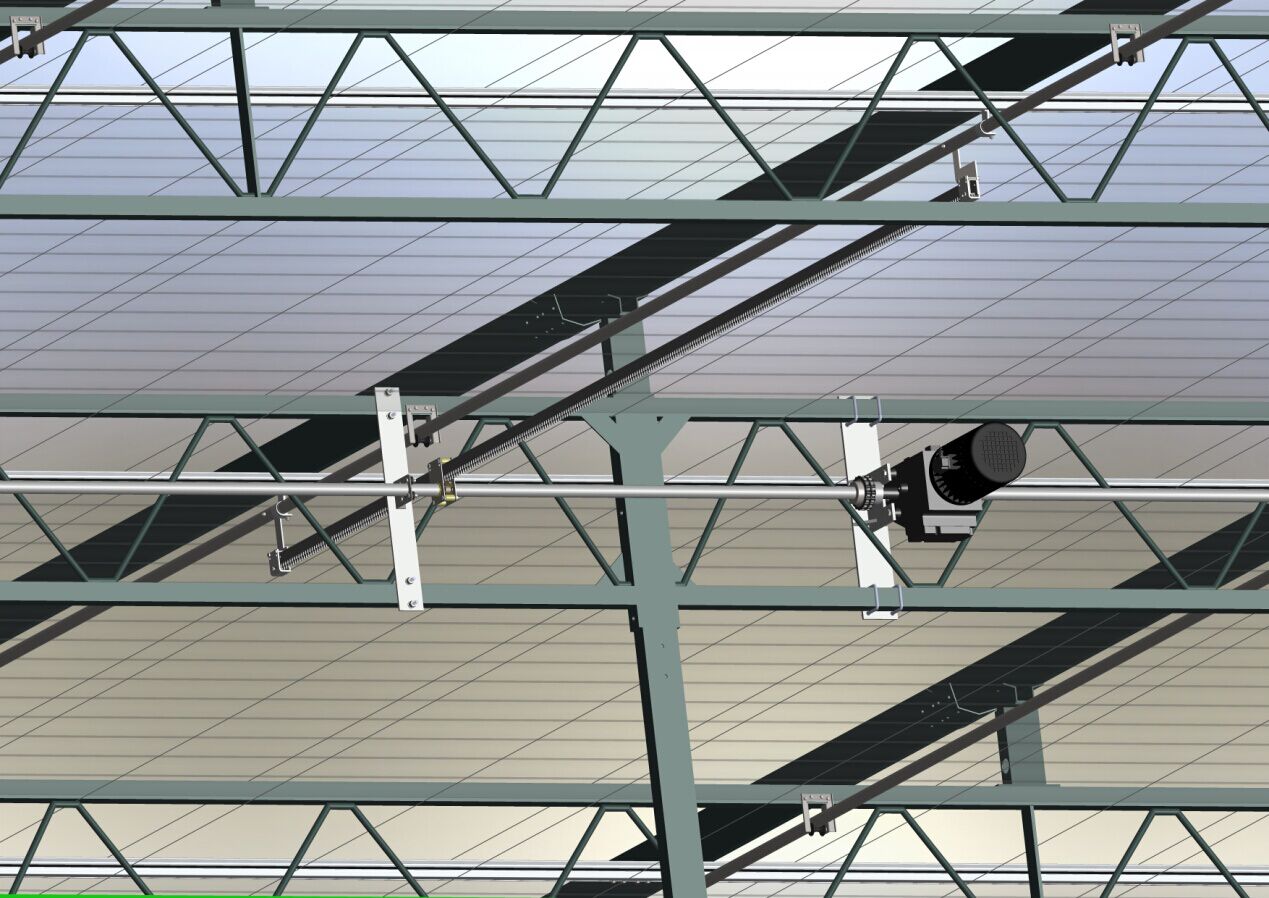  B型齿轮齿条拉幕系统