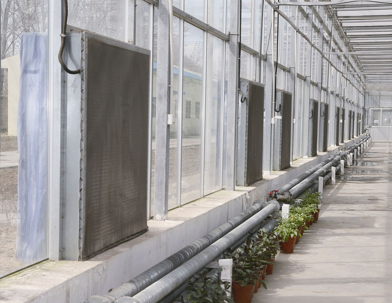 湿帘风机降温系统