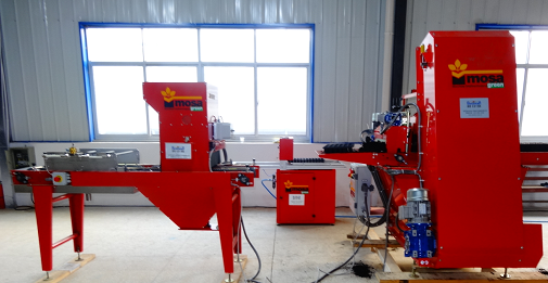 华农-意大利MOSA半自动针式播种机流水线在湖南项目应用